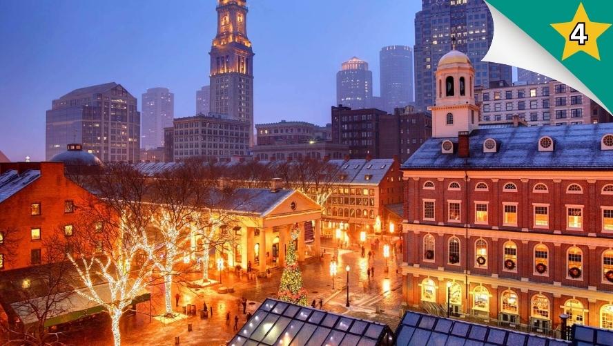 Boston – December Short Break